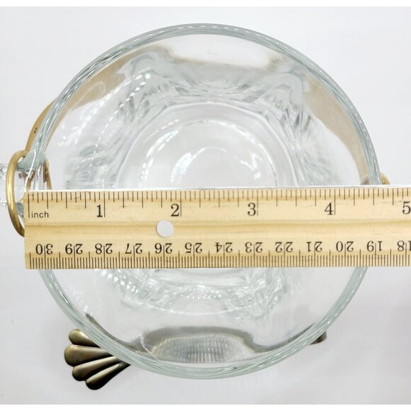 Ice Bucket Arte Murano Silvestri Cristal Made in Italy Bar Man Cave - Picture 8 of 9